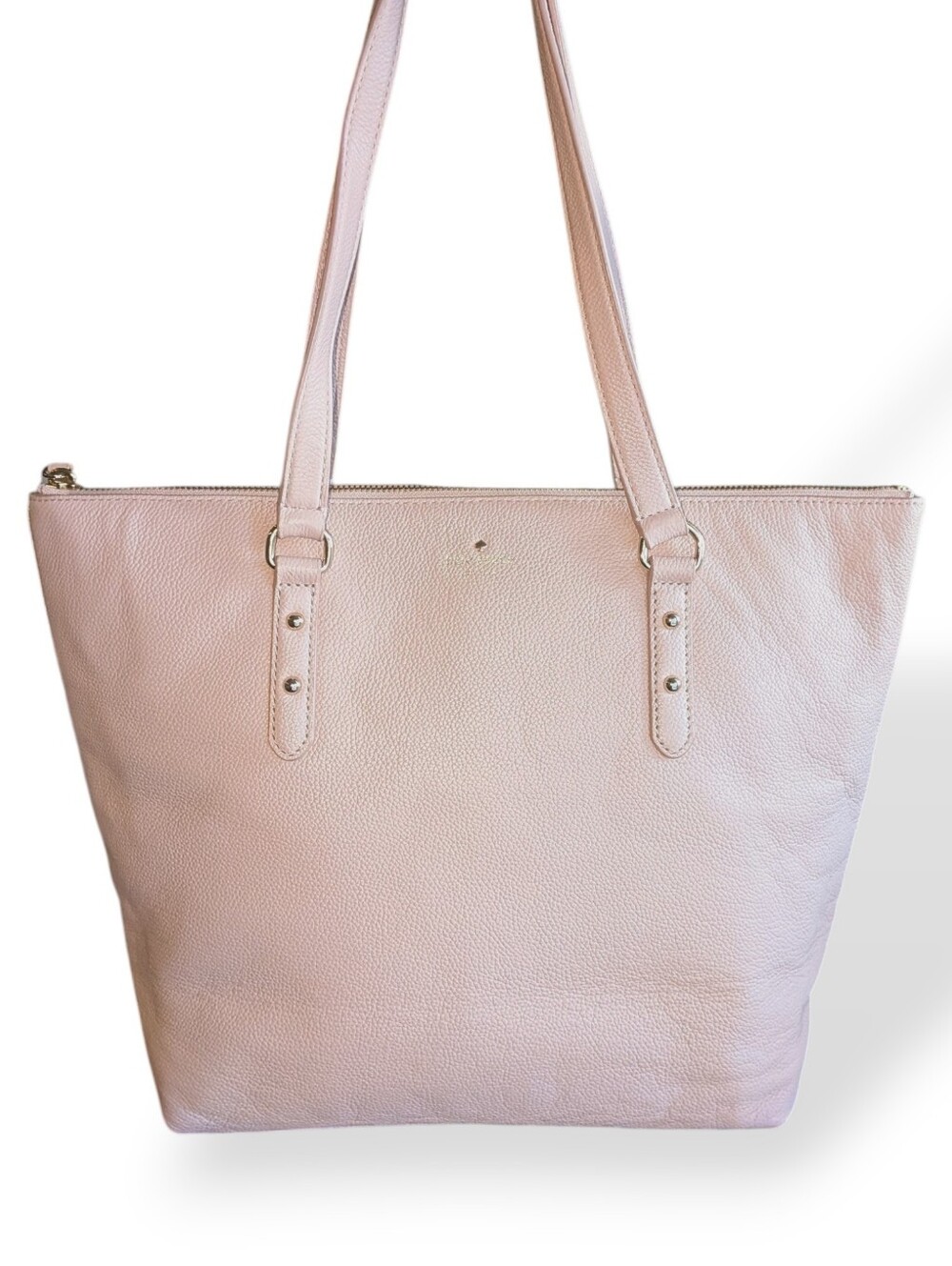 Kate Spade Penny Larchmont Ave Tote Bag Women Large‎ Blush Pink Pebbled Leather